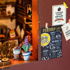 Coffee House DIY Book Nook Kit