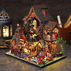 Elf House in the Forest DIY Miniature Dollhouse Kit