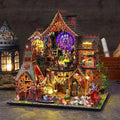 Elf House in the Forest DIY Miniature Dollhouse Kit