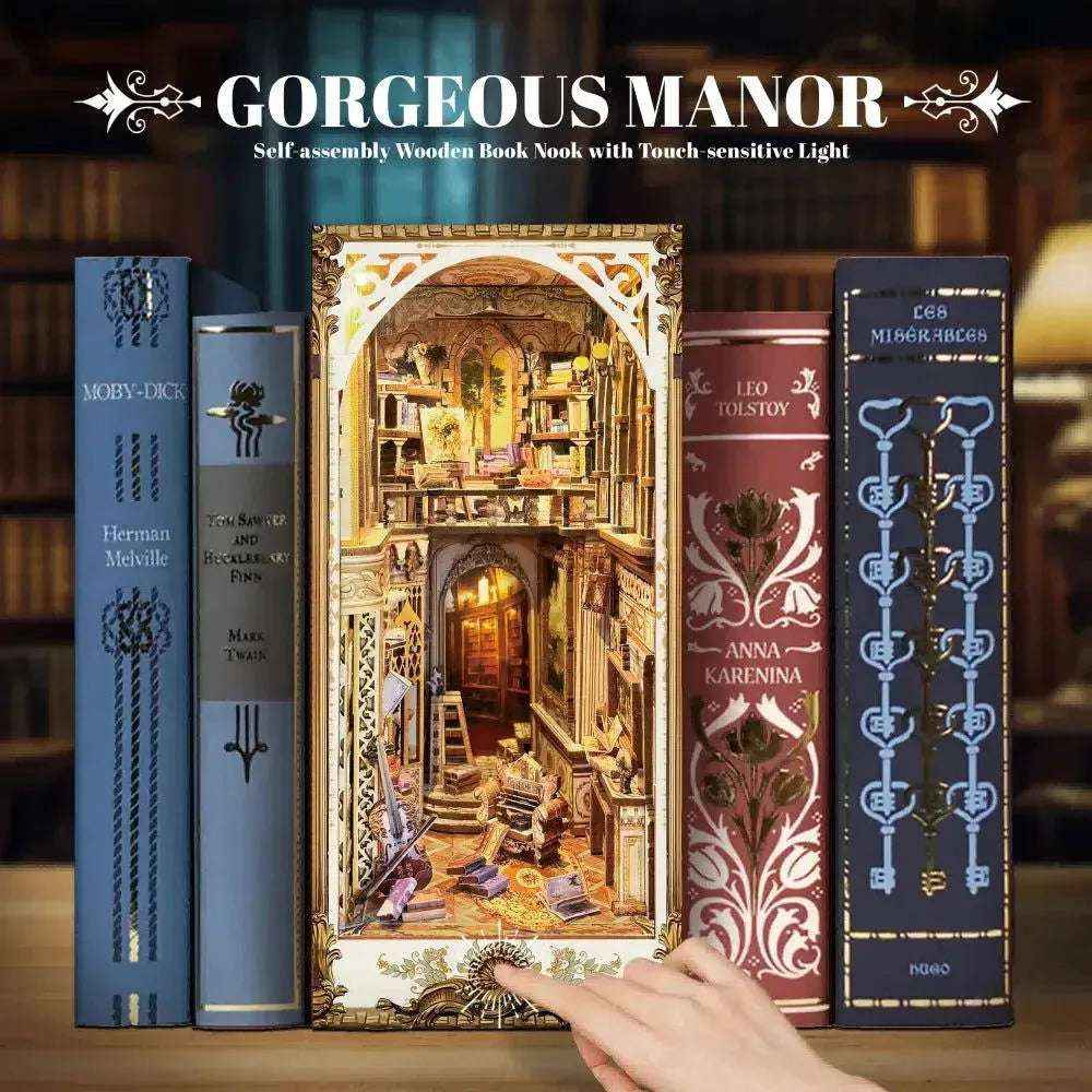 Gorgeous Manor DIY Book Nook Kit