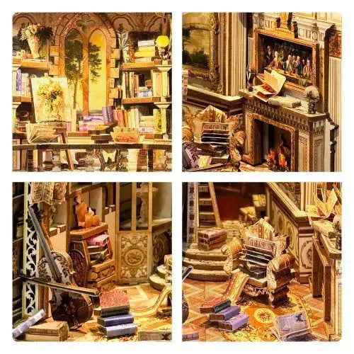 Gorgeous Manor DIY Book Nook Kit