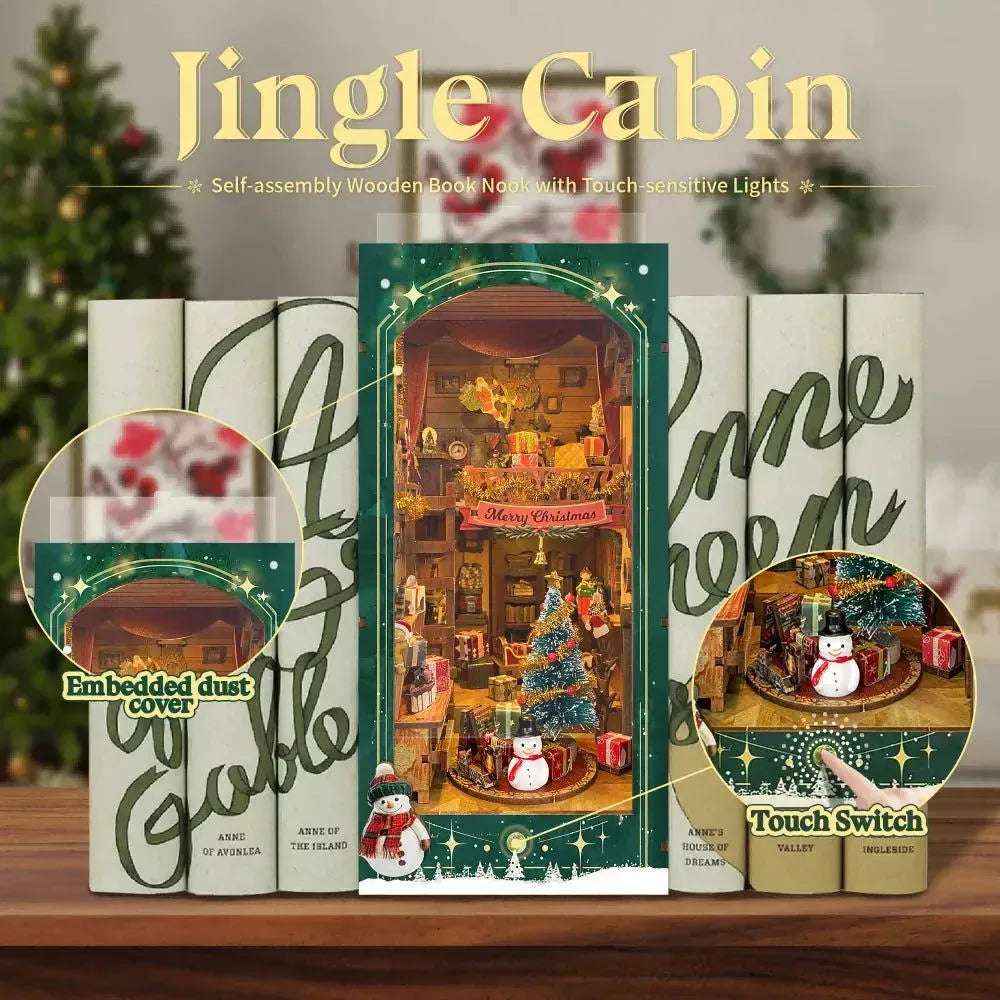 Jingle Cabin DIY Book Nook Kit