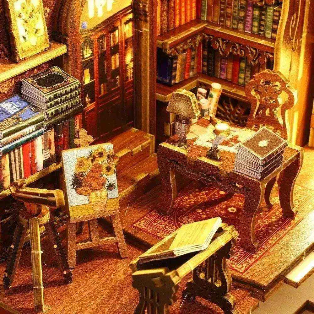 Library of Books DIY Book Nook Kit