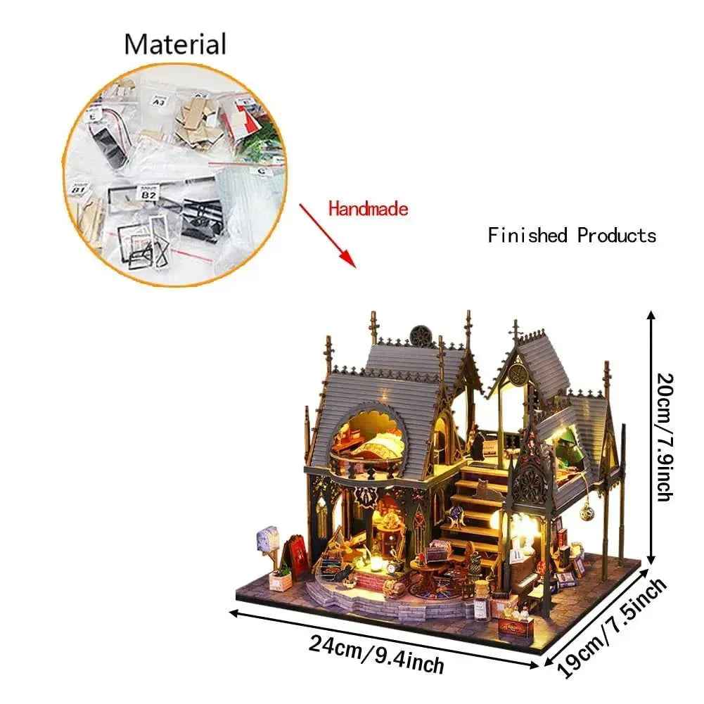 Luna Magic House DIY Miniature Kit