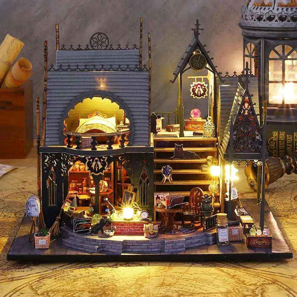 Luna Magic House DIY Miniature Kit