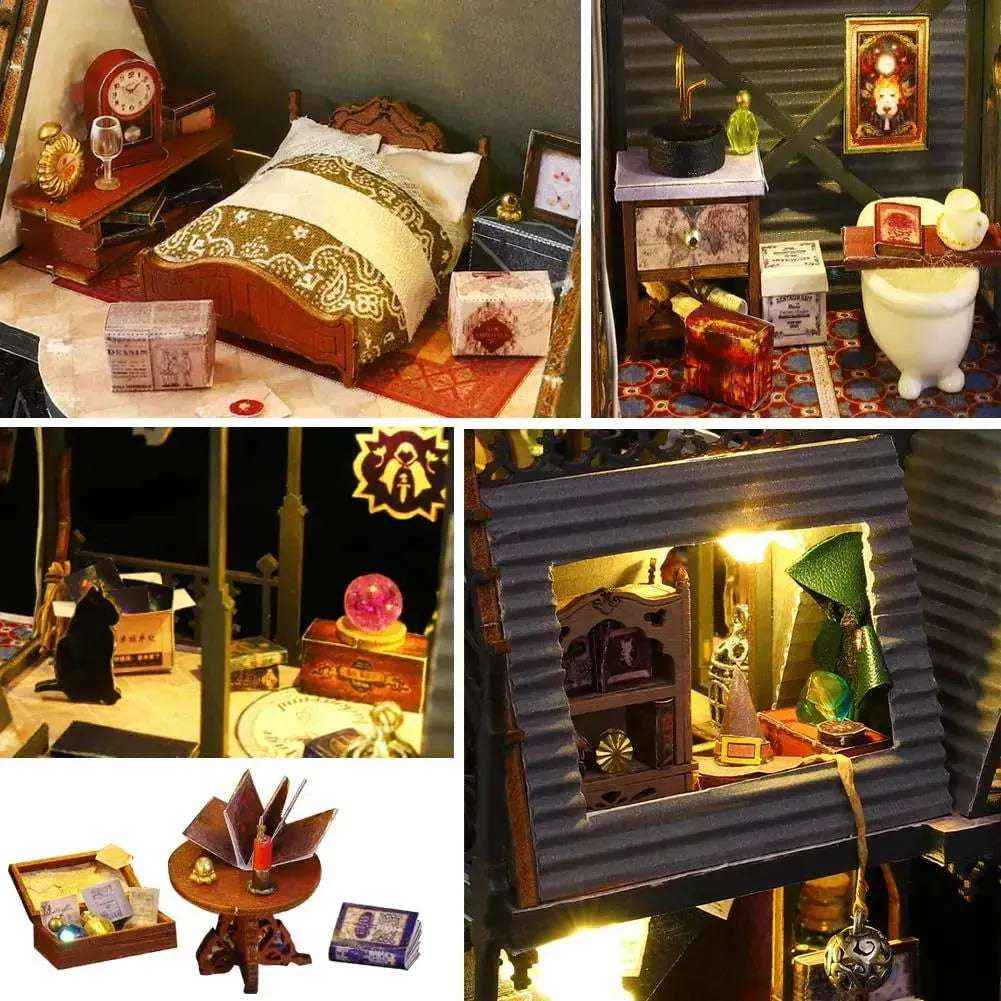 Luna Magic House DIY Miniature Kit