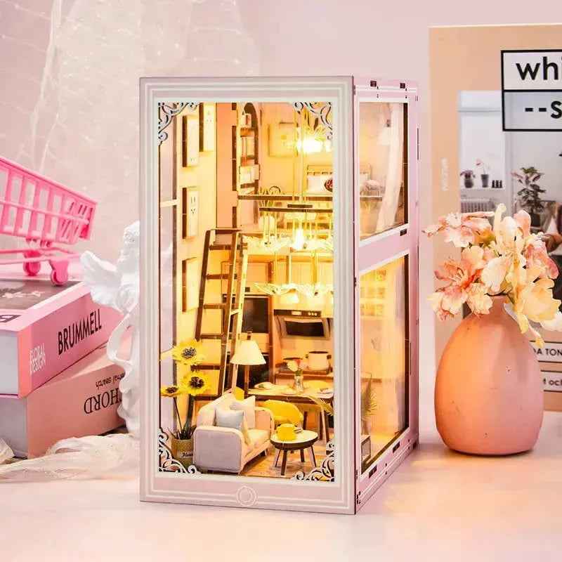 Pink Loft DIY Book Nook Kit