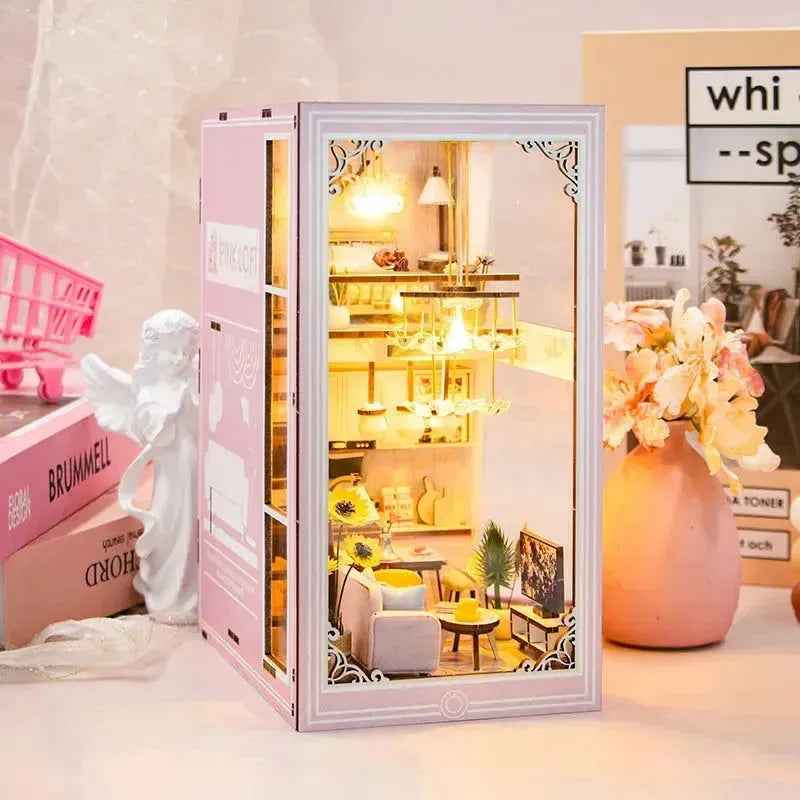 Pink Loft DIY Book Nook Kit