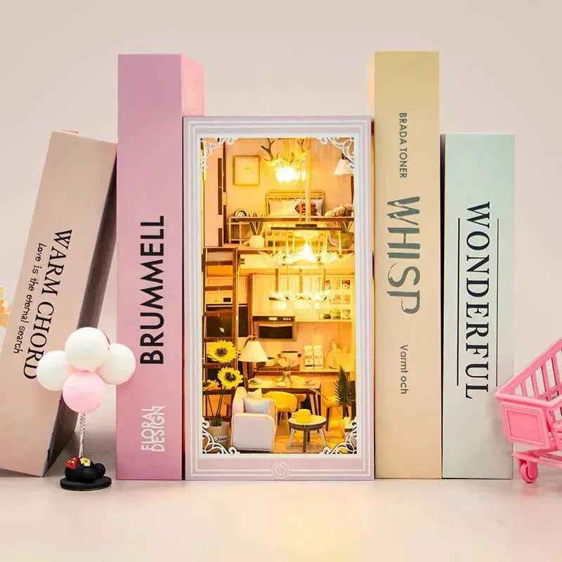 Pink Loft DIY Book Nook Kit