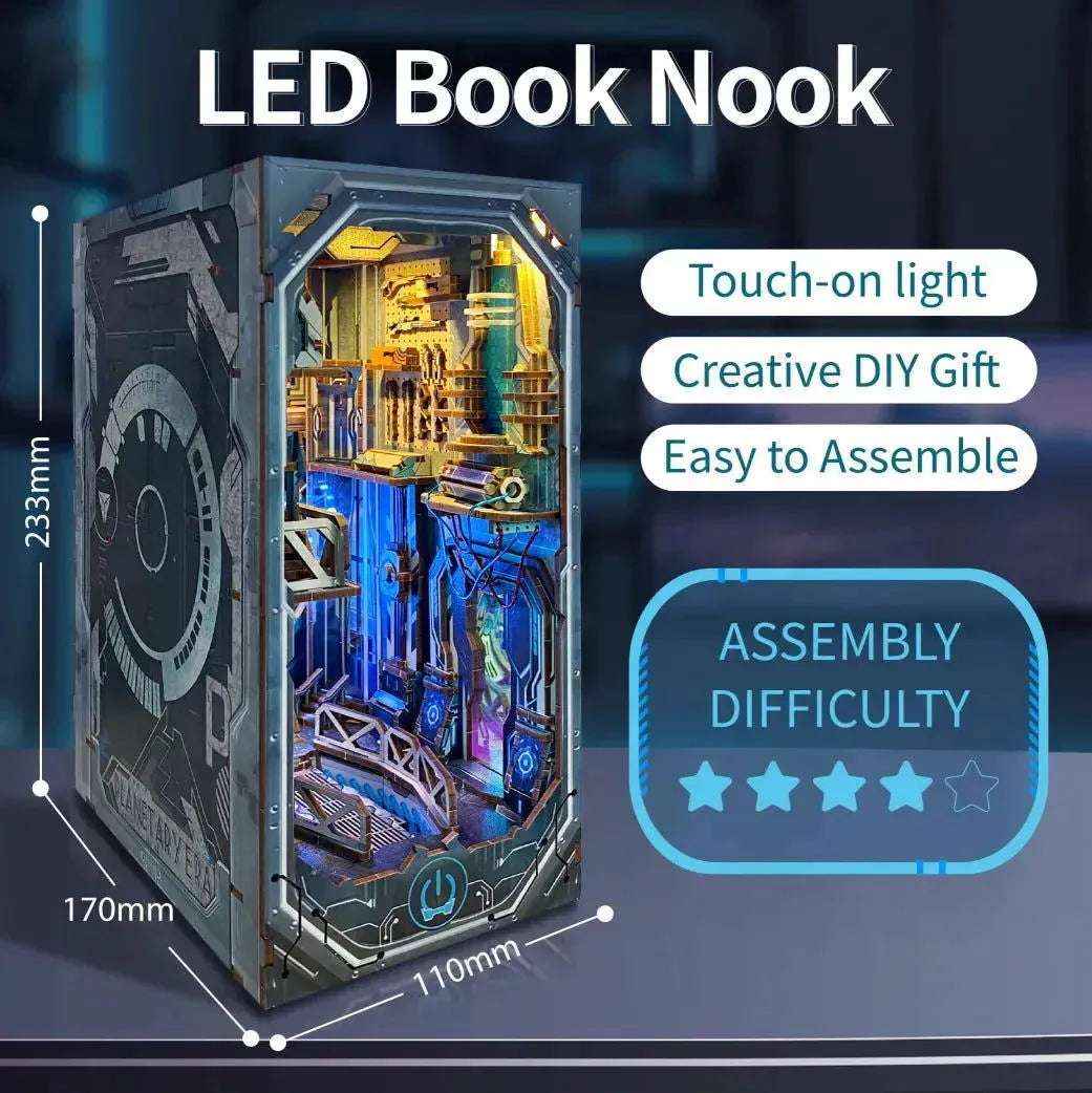 Planetary Era DIY Book Nook Kit