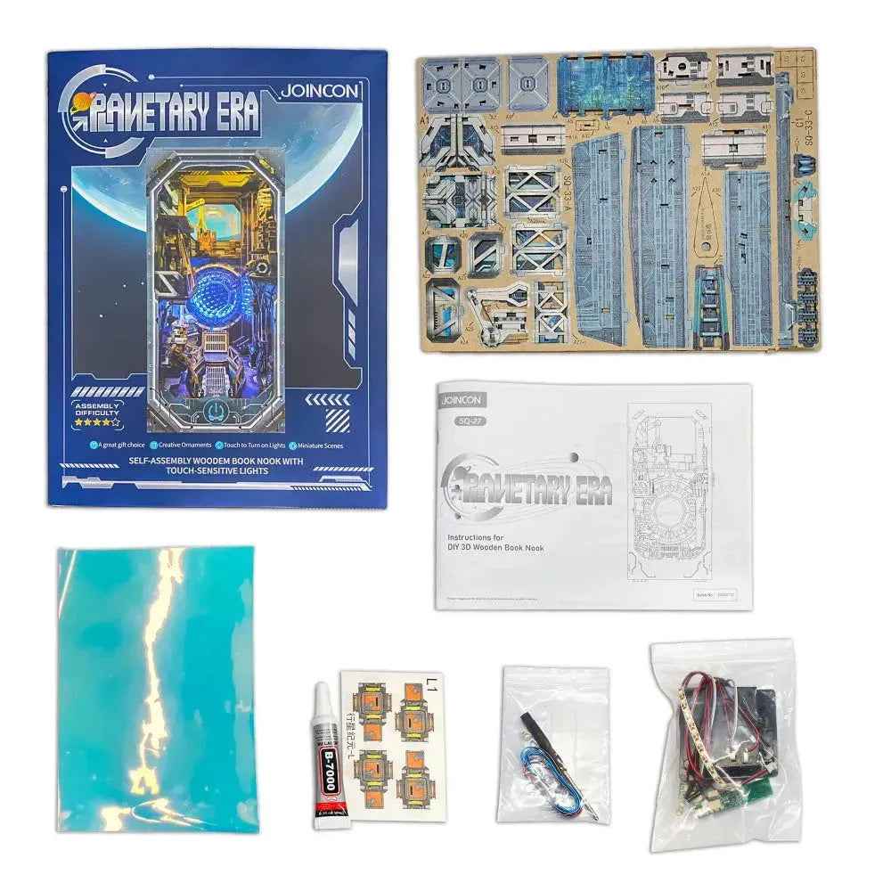 Planetary Era DIY Book Nook Kit
