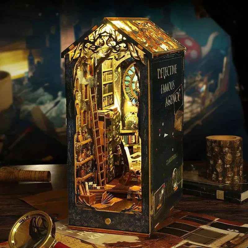Sherlock Holmes Detective Agency DIY Book Nook Kit