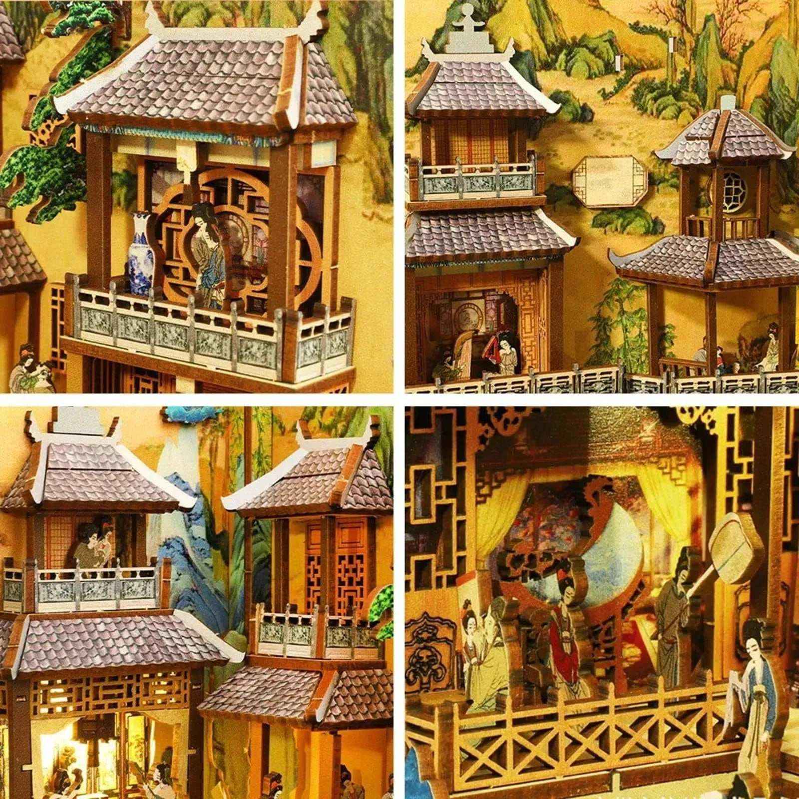 The imperial court in Han China DIY Book Nook Kit
