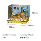 Van Gogh's Dream DIY Wood Dollhouse Kit