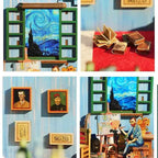 Van Gogh's Dream DIY Wood Dollhouse Kit
