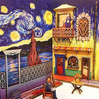 Vincent's World DIY Book Nook Kit - A Perfect Union of Art and Life