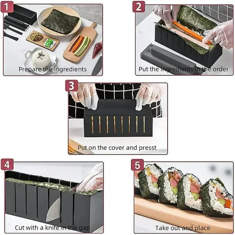 RollEase Sushi Set – Bring the Art of Sushi Making Home!