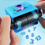 Mathematics learning stamp for children