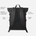 Rolltop Backpack | Slim and functional