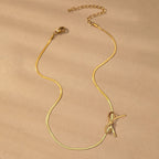 Romantic Dainty Bow Necklace