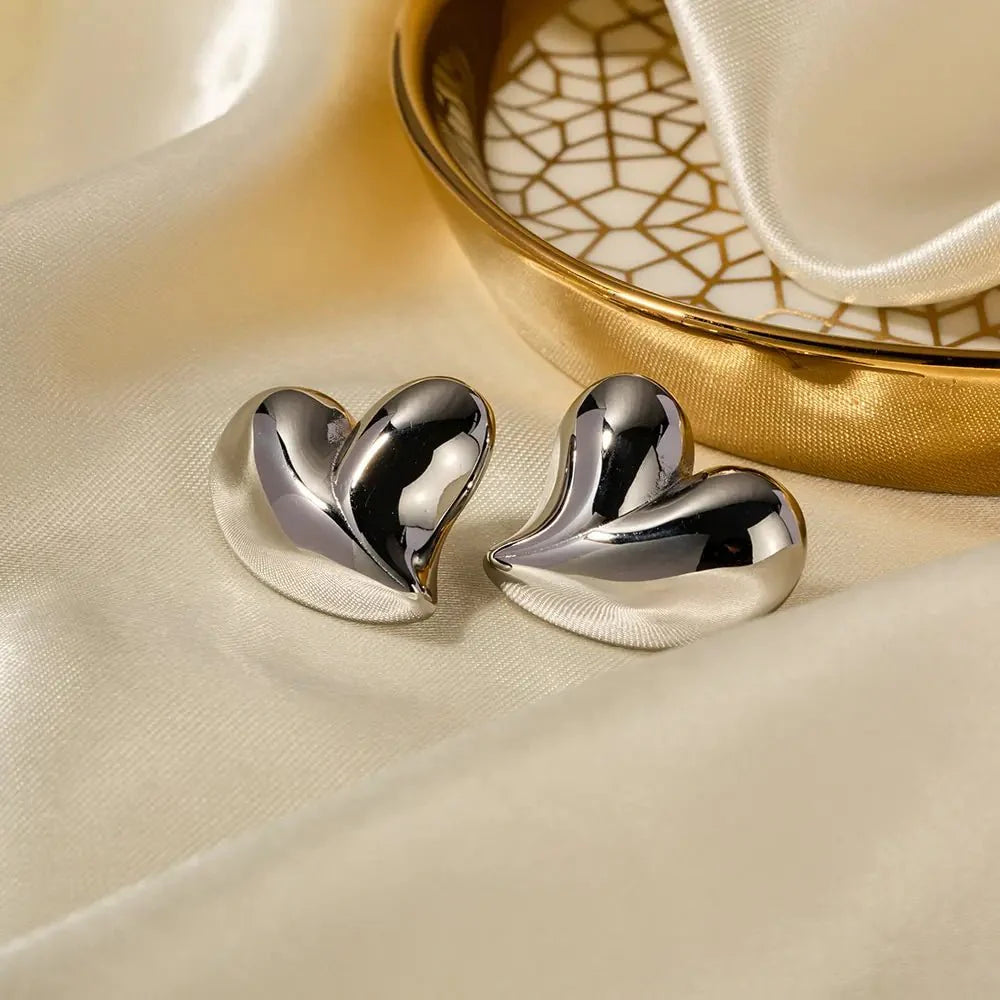 Romantic Love Heart Earrings