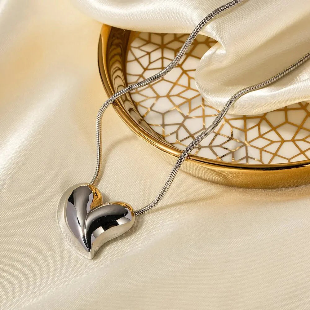 Romantic Love Heart Necklace