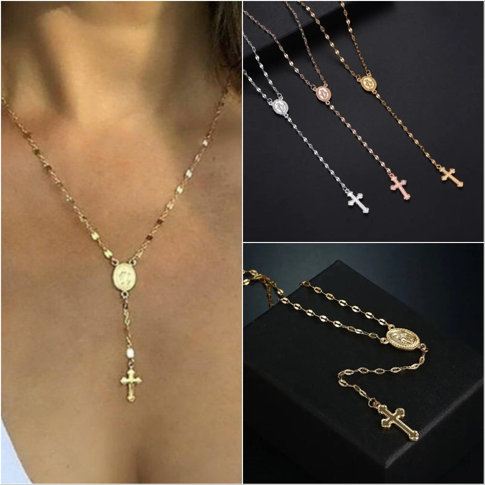 Spiritual Rosary Necklace – Stylish Faith Jewelry for Any Occasion