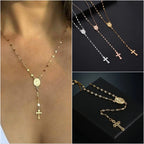 Spiritual Rosary Necklace – Stylish Faith Jewelry for Any Occasion