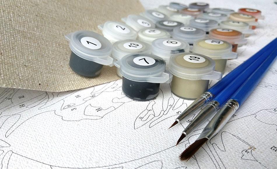 Rose Universe - Van-Go Paint-By-Number Kit