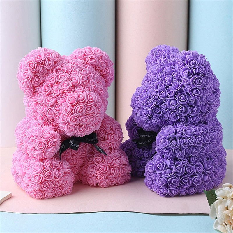 ROSÉLURE – Everlasting Rose Bear for Special Occasions