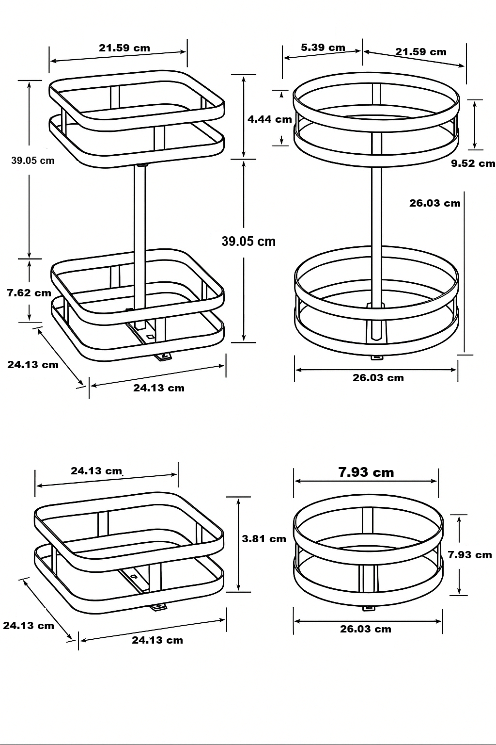 Rotating Storage Rack - TwistRack 360°