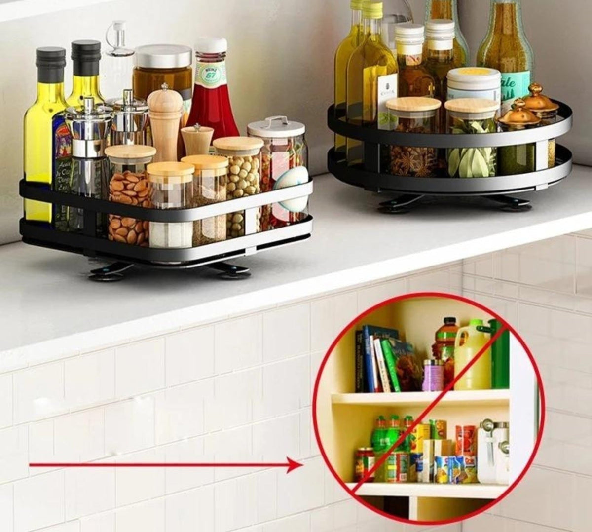 Rotating Storage Rack - TwistRack 360°