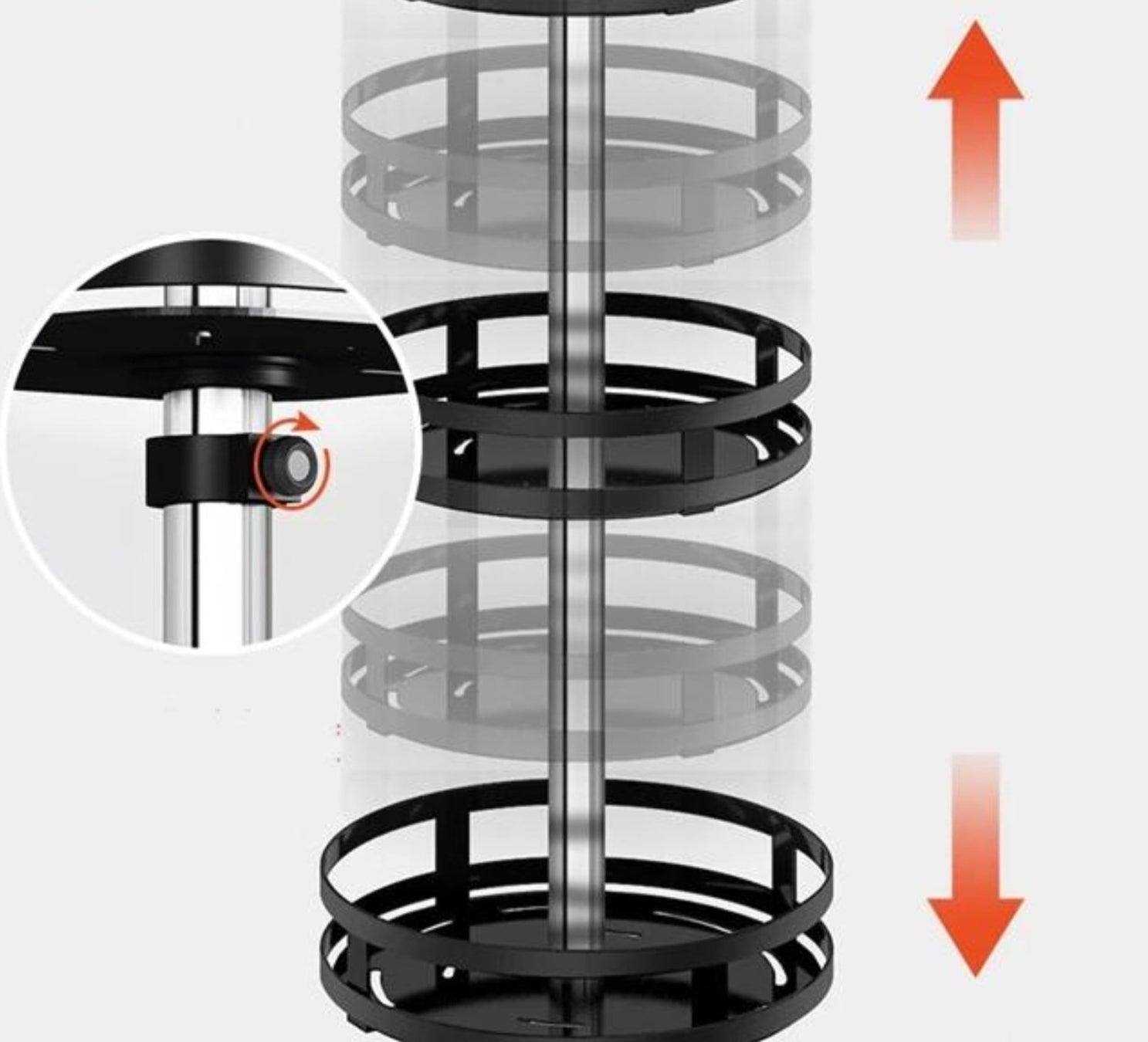 Rotating Storage Rack - TwistRack 360°