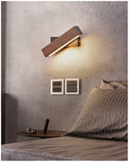 Rotatable Wood LED Wall Lamp - Jasper
