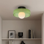 Round Ceiling Lamp with Stylish Functionality - LumiSphere