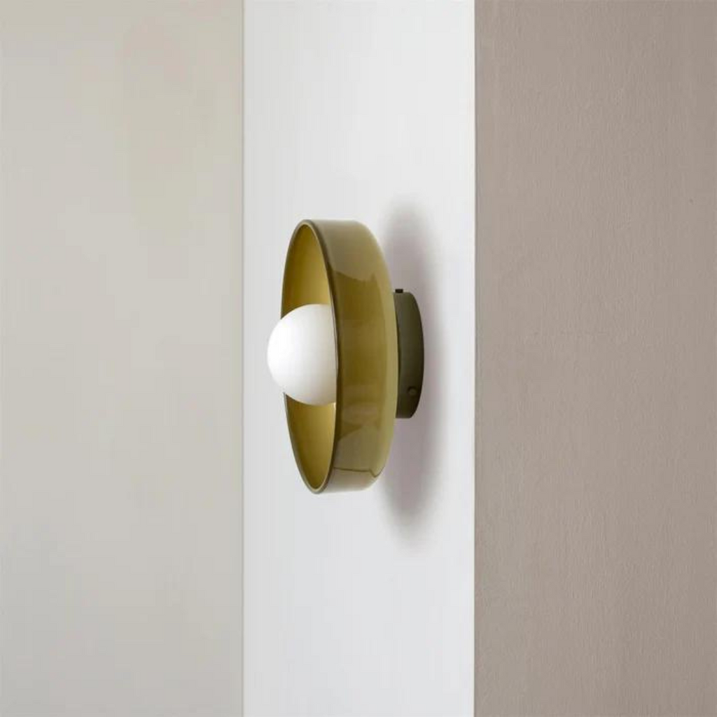 Round Ceiling Lamp with Stylish Functionality - LumiSphere