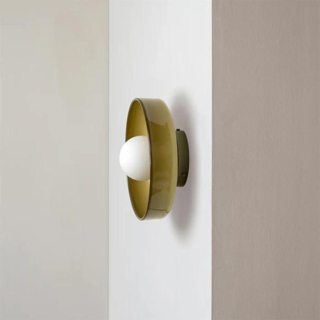 Round Ceiling Lamp with Stylish Functionality - LumiSphere