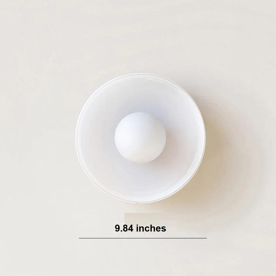 Round Ceiling Lamp with Stylish Functionality - LumiSphere