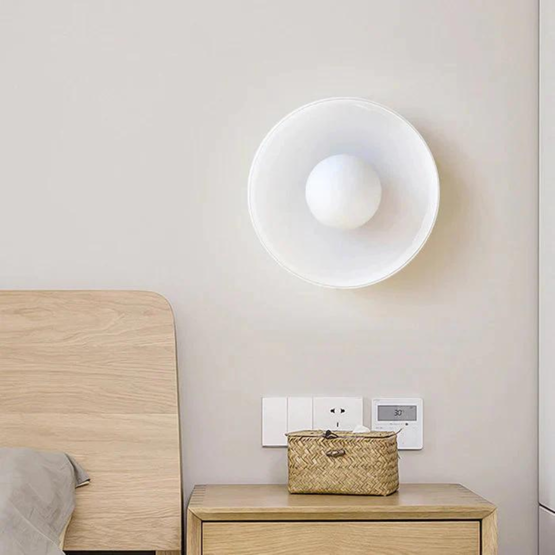 Round Ceiling Lamp with Stylish Functionality - LumiSphere