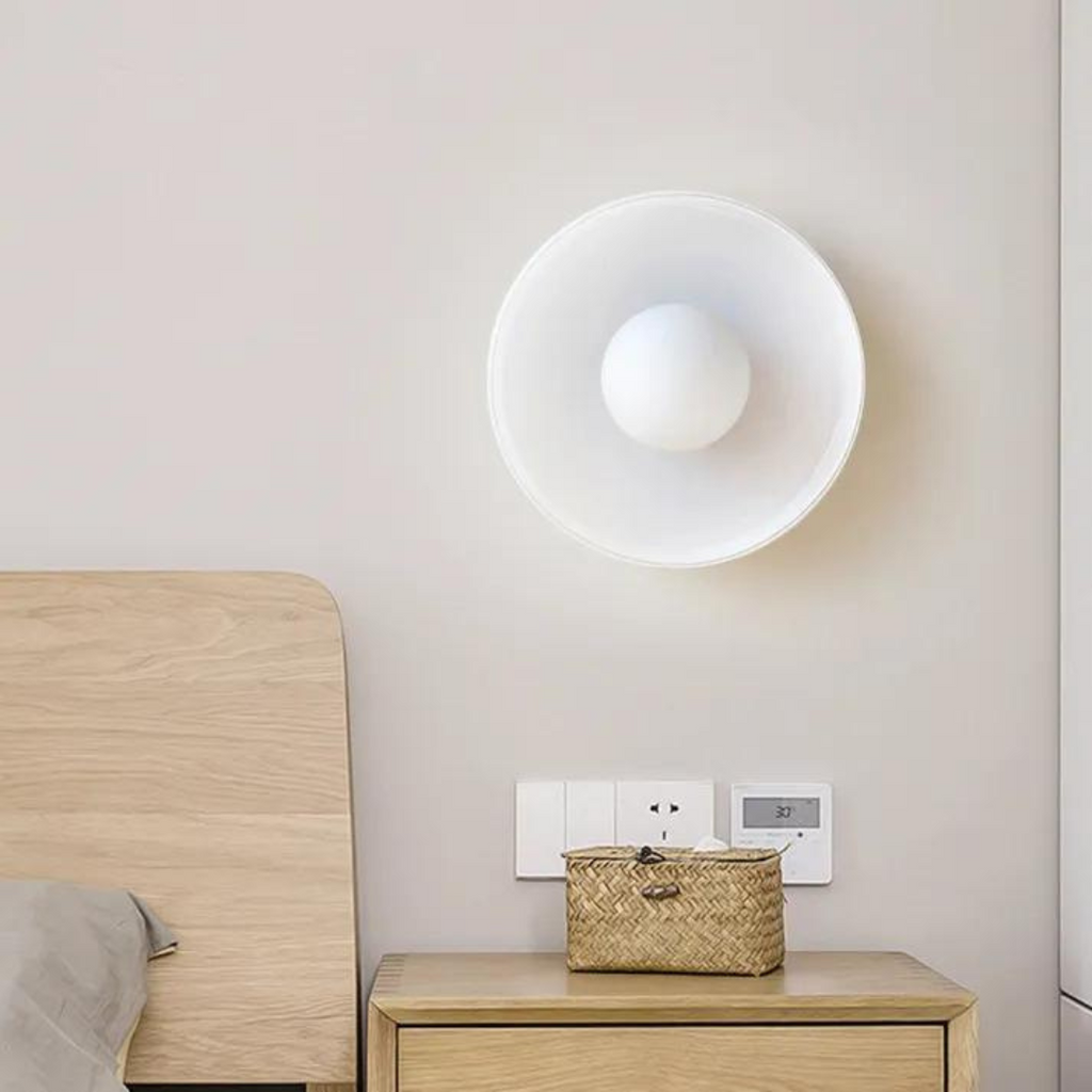 Round Ceiling Lamp with Stylish Functionality - LumiSphere
