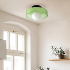 Round Ceiling Light with Stylish Functionality - LumiSphere