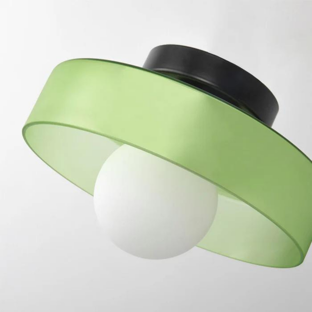 Round Ceiling Light with Stylish Functionality - LumiSphere