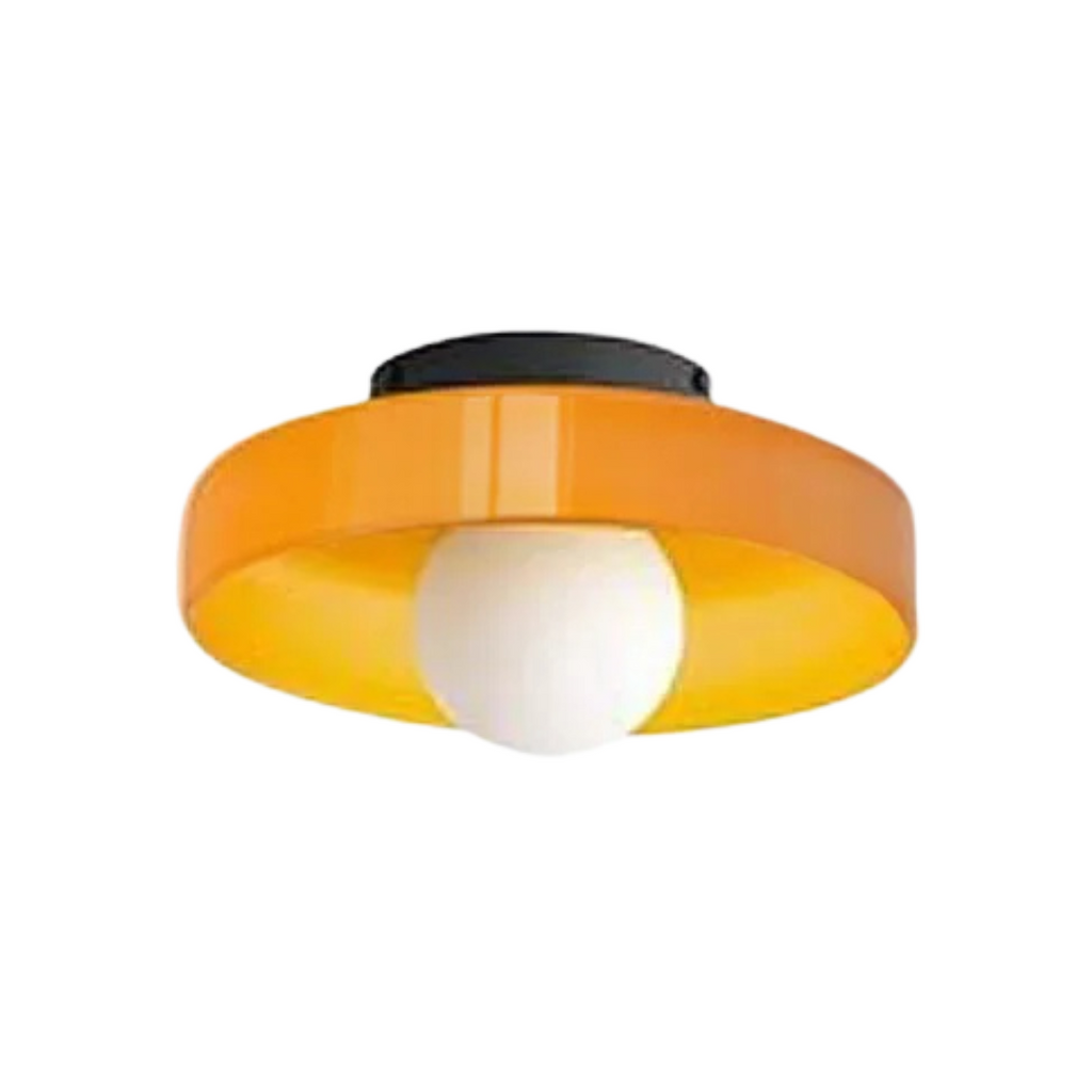 Round Ceiling Light with Stylish Functionality - LumiSphere
