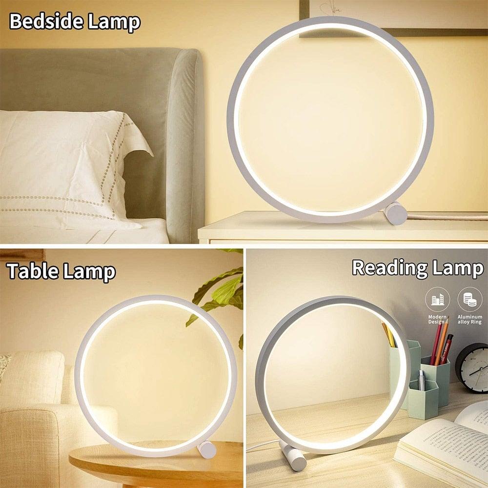 Round Dream Light - Modern Round LED Desk Lamp