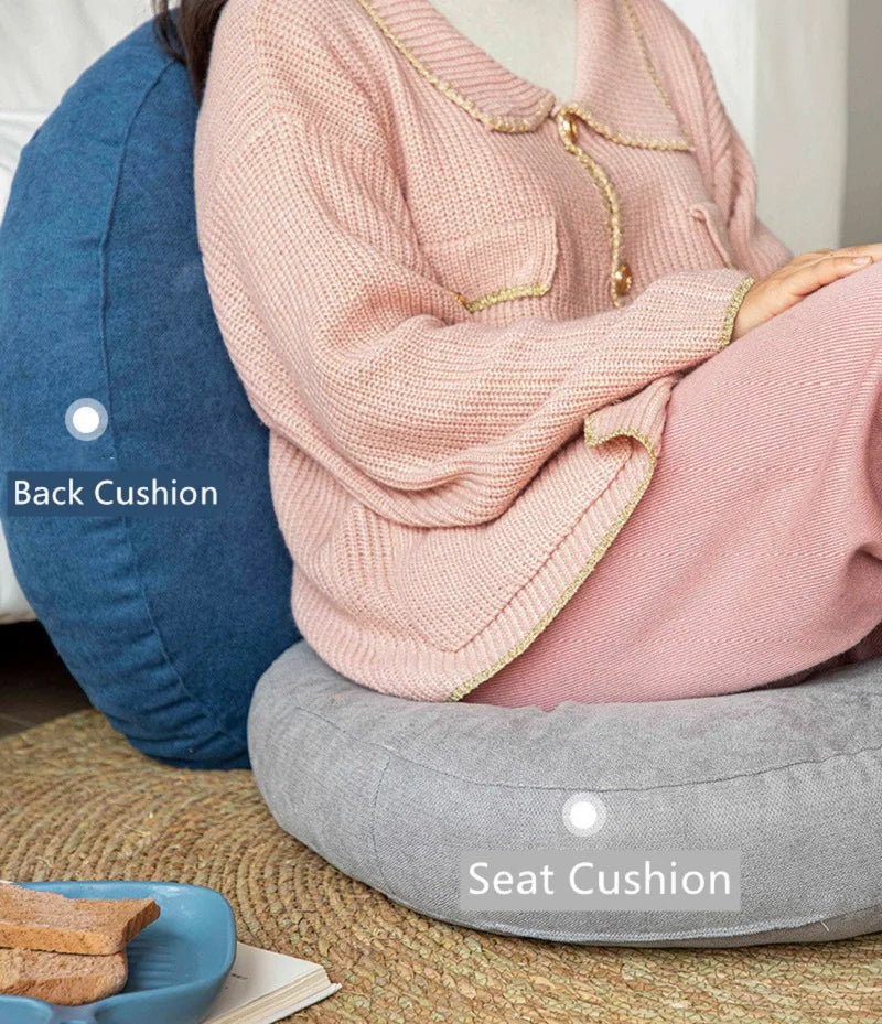 Round Meditation and Yoga Cushion - ZenCushion