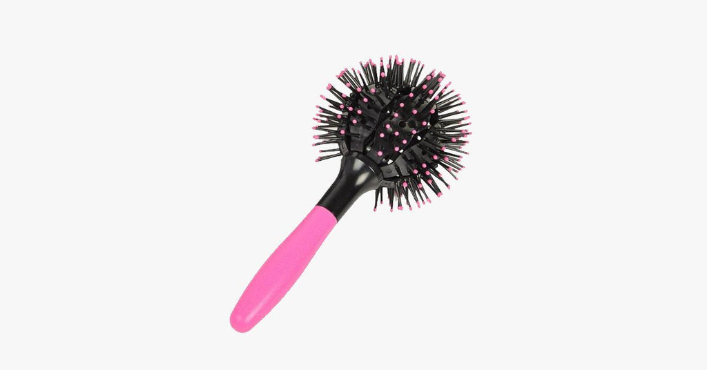 360 spherical styling curl hair comb