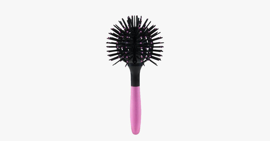 360 spherical styling curl hair comb