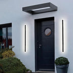 Rounded Edge Aluminum LED Outdoor Wall Light