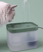 Ultra-quiet Pet Water Fountain with Intelligent Filtration - 1.5 l Stainless Steel