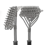 Rust Resistant Stainless Steel Bristle Free BBQ Grill Brush Cleaner